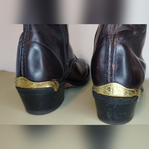 Men's Texas Brand Zipper Shoe Boots 8.5 - Picture 3 of 13